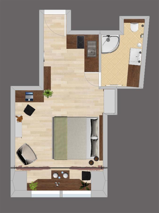 ⭑ Comfy Vip Studio In The Center With Netflix Brno Eksteriør billede
